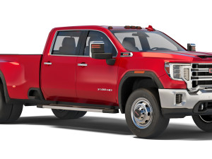 GMC Sierra 3500HD SLT 2020 Model 3D