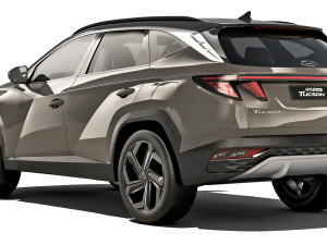 Hyundai Tucson 2021 3D Model