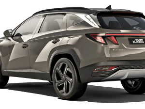 Hyundai Tucson 2021 3D Model
