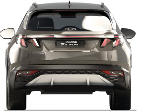 Hyundai Tucson 2021 3D Model