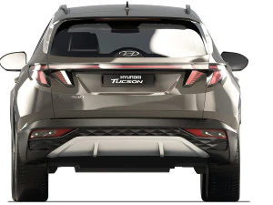 Hyundai Tucson 2021 3D Model