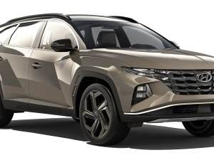 Hyundai Tucson 2021 3D Model