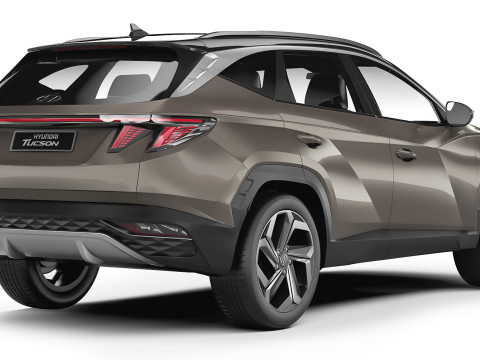 Hyundai Tucson 2021 3D Model