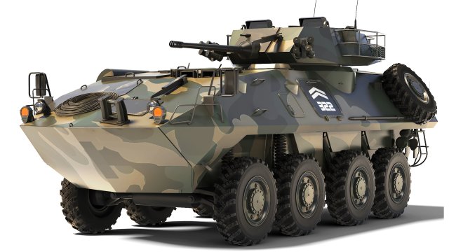 LAV-25 2005 Modelo 3D .c4d .max .obj .3ds .fbx .stl .blend 