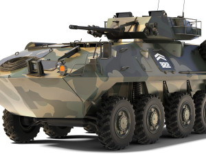 LAV-25 2005 3D मॉडल