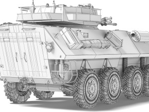 LAV-25 2005 Modelo 3D