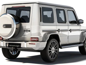 Mercedes-Benz G500 Gelandewagen 2025 3D Model