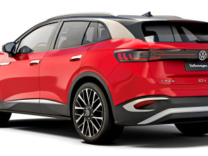Volkswagen ID4 X 2021 3D Model