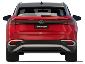 Volkswagen ID4 X 2021 3D Model