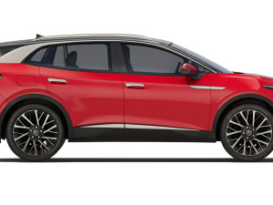 Volkswagen ID4 X 2021 3D Model