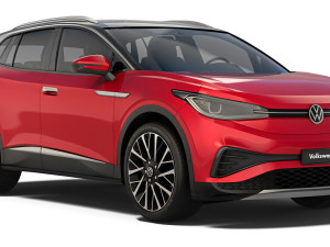 Volkswagen ID4 X 2021 3D Model