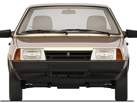 VAZ Lada 2109 Sputnik 1987 3D Model