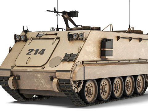 M113A1 1963 3D मॉडल