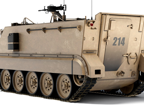 M113A1 1963 3D Model