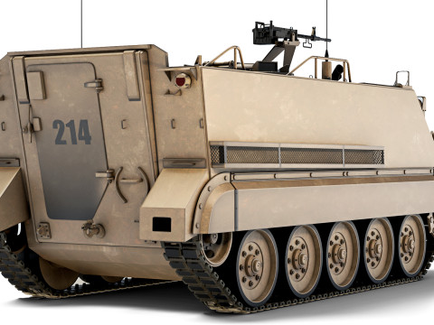 M113A1 1963 3D Model