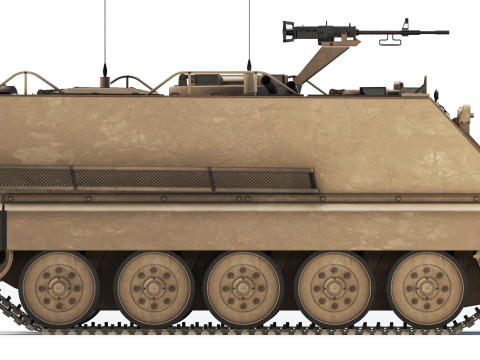 M113A1 1963 3D Model