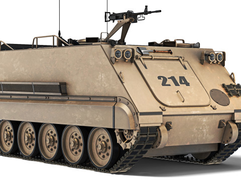 M113A1 1963 3D Model