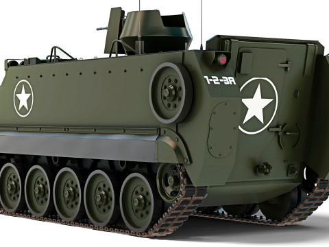 M113A3 1987 3D Модель