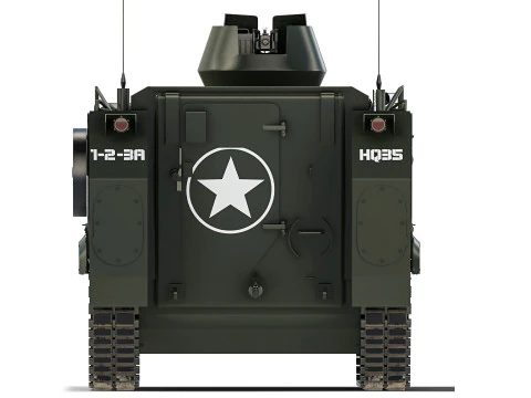 M113A3 1987 3D Model