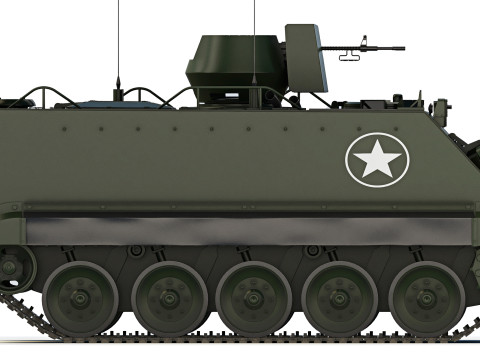 M113A3 1987 3D Модель