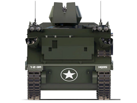 M113A3 1987 3D Model