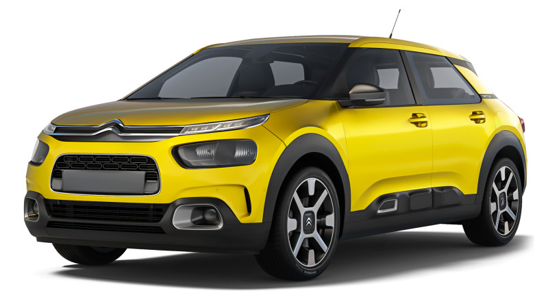 Citroen C4 Cactus 2018 Model 3D .c4d .max .obj .3ds .fbx .stl .blend 