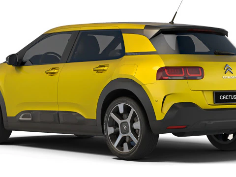 Citroen C4 Cactus 2018 3D Model