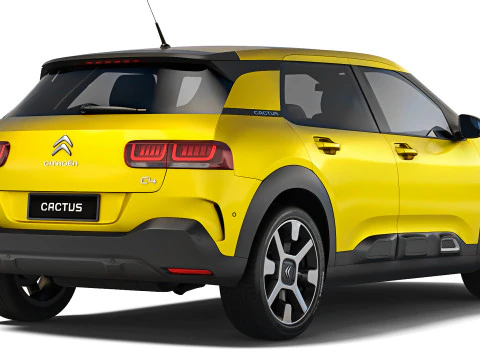 Citroen C4 Cactus 2018 3D Model