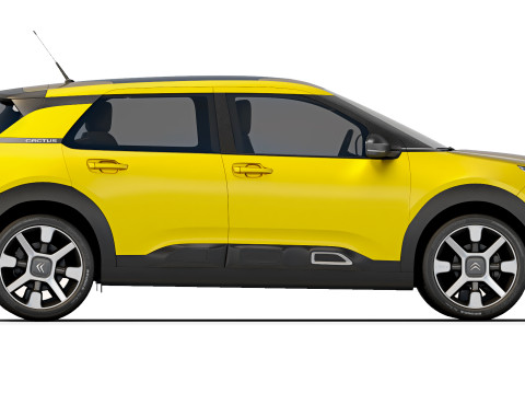 Citroen C4 Cactus 2018 Model 3D