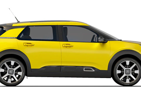 Citroen C4 Cactus 2018 3D Model