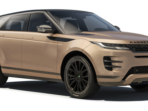 Land Rover Range Rover Evoque 2024 Model 3D
