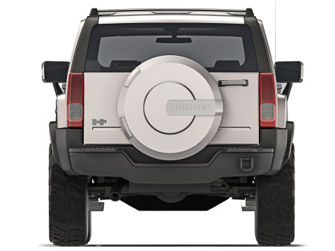 Hummer H3 2006 3D-Modell