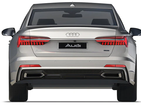 Audi A6 S-Line 2019 3D Model