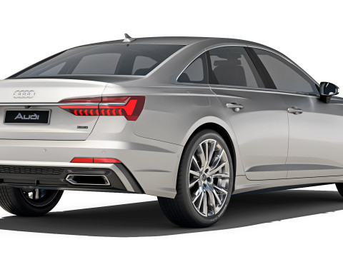 Audi A6 S-Line 2019 3Dモデル