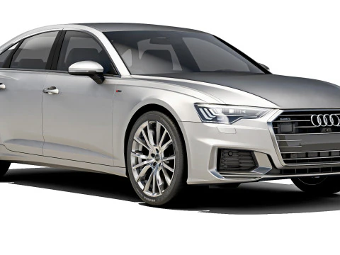 Audi A6 S-Line 2019 3D Model