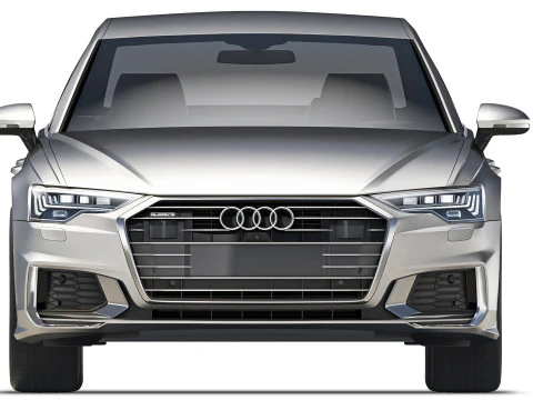 Audi A6 S-Line 2019 3D Model