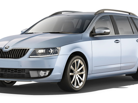 Skoda Octavia A7 Combi 2013 3D Model