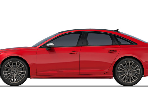 Audi S6 2021 3D 模型