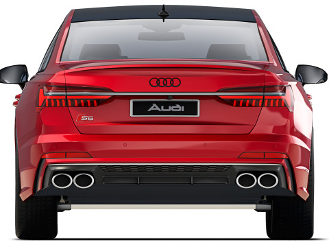 Audi S6 2021 3D 模型
