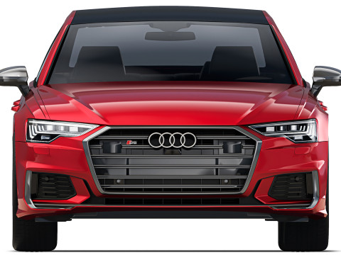 Audi S6 2021 3D 模型