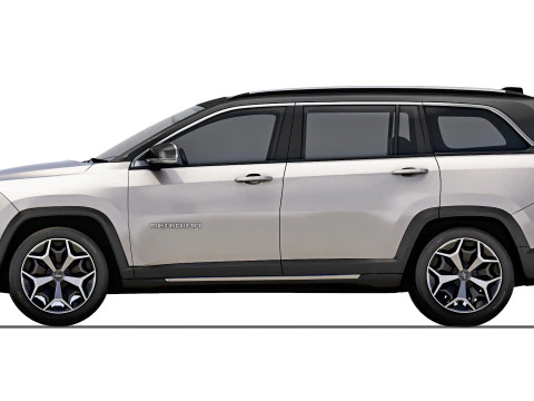 Jeep Meridian 2022 3D Model
