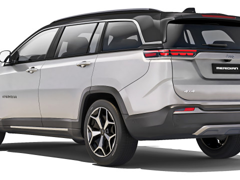Jeep Meridian 2022 3D Модель