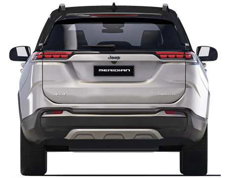 Jeep Meridian 2022 3D Model