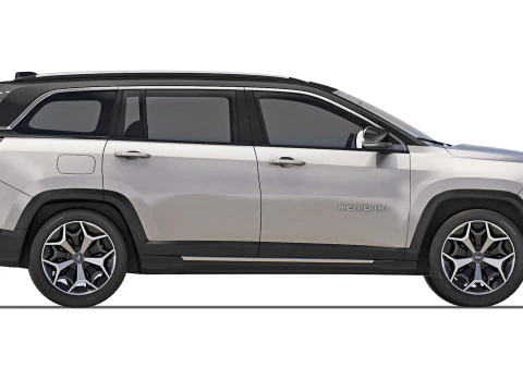 Jeep Meridian 2022 3D Model