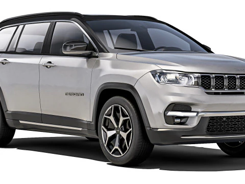 Jeep Meridian 2022 3D Model