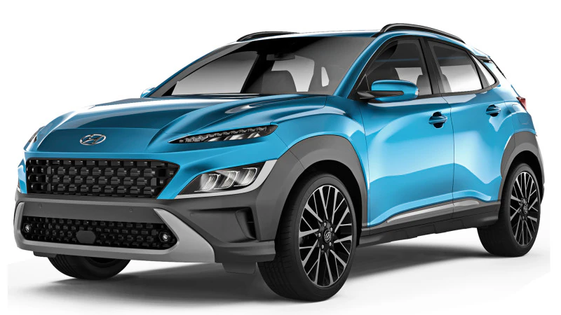 Hyundai Kona 2021 3D Model .c4d .max .obj .3ds .fbx .stl .blend 