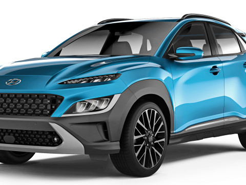 Hyundai Kona 2021 3D Model