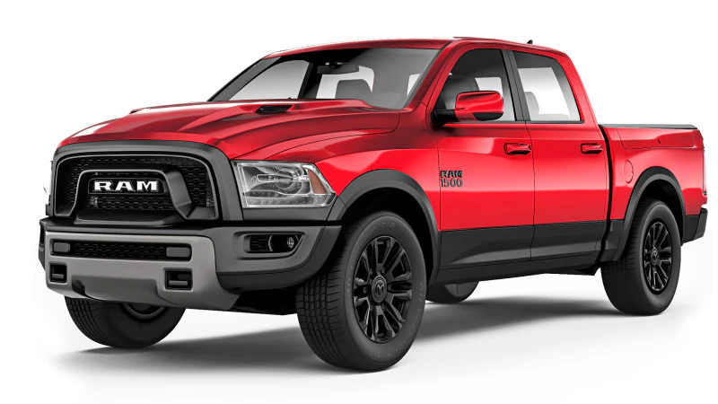 RAM 1500 Rebel 2015 3D Model .c4d .max .obj .3ds .fbx .stl .blend