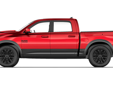 RAM 1500 Rebel 2015 3D Model
