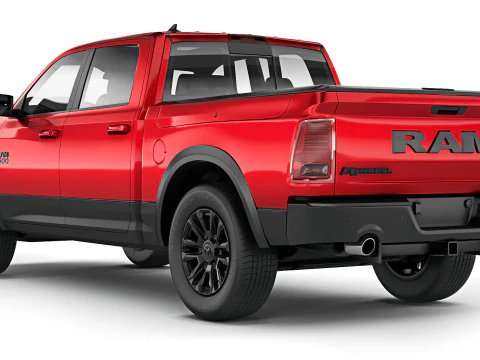RAM 1500 Rebel 2015 3D Model